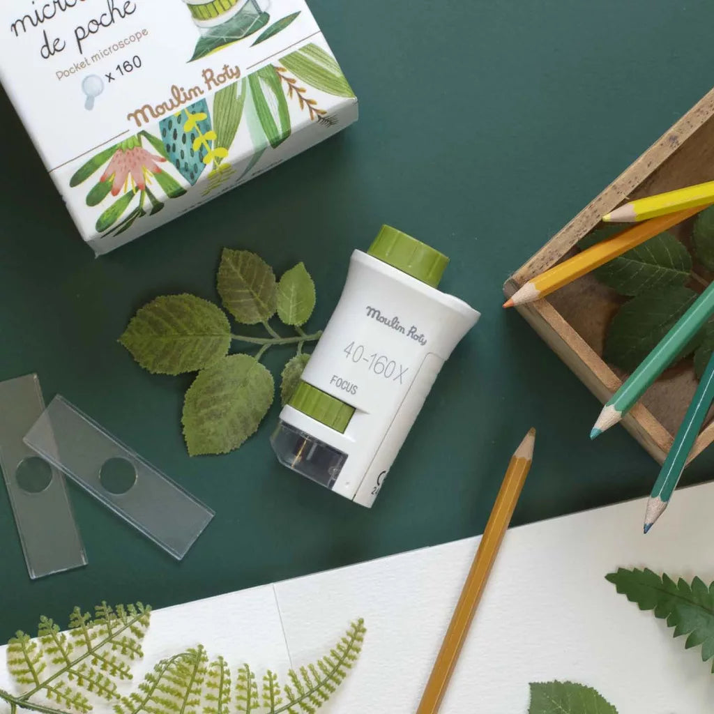 Moulin Roty zsebmikroszkóp - Kiskertem