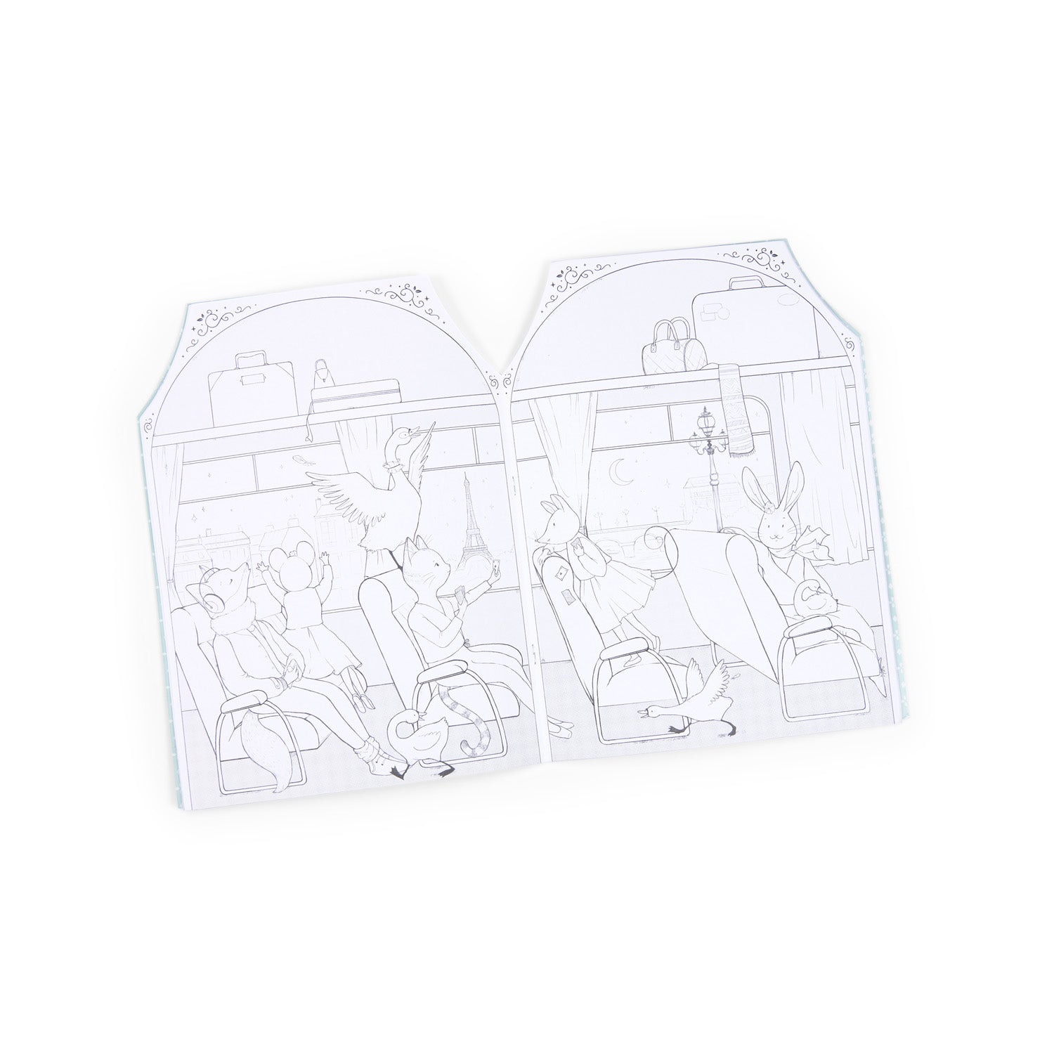 Moulin Roty - Matricázó és színező album - Tánciskola