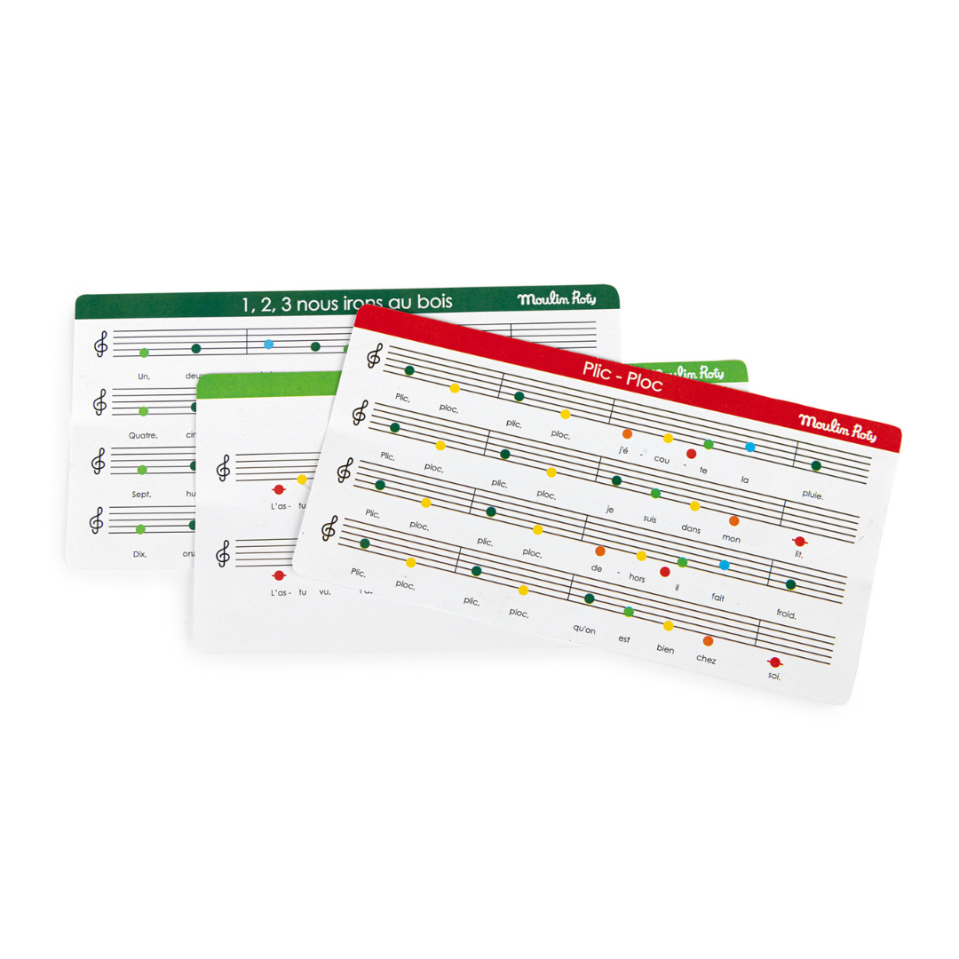 Moulin Roty csengettyűk játékhangszer (8 db) - Vidámság - gyerekeknek