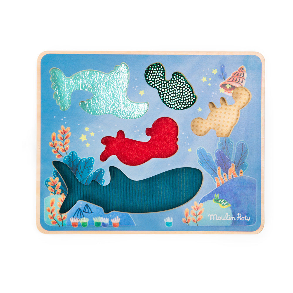 Moulin Roty formabedobó és egyensúlyozó játék gyerekeknek - Pál polip kalandjai