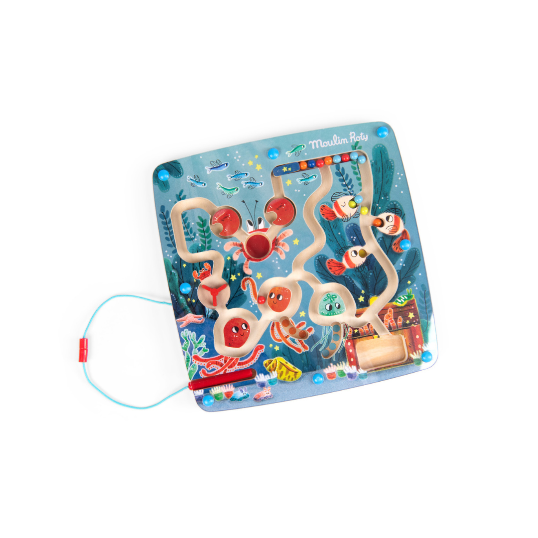 Moulin Roty mágneses labirintus - Pál polip kalandjai