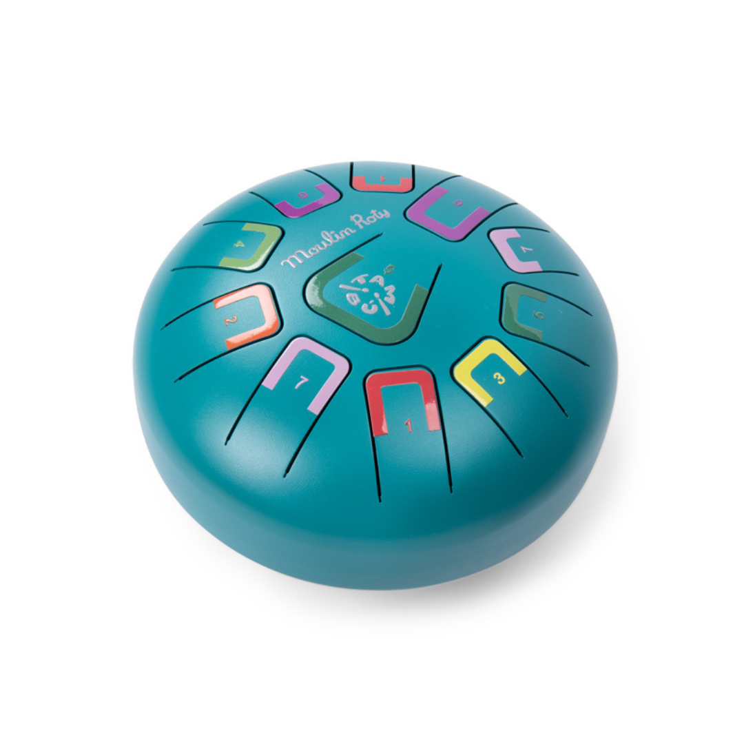 Moulin Roty nagy handpan játékhangszer - Dzsungel