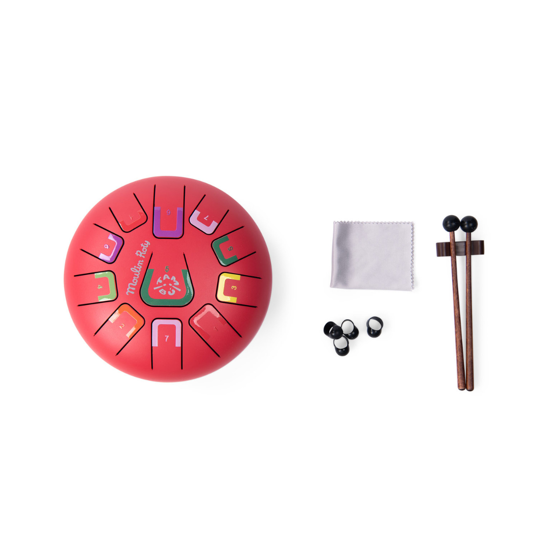 Moulin Roty nagy handpan játékhangszer - Vidámság