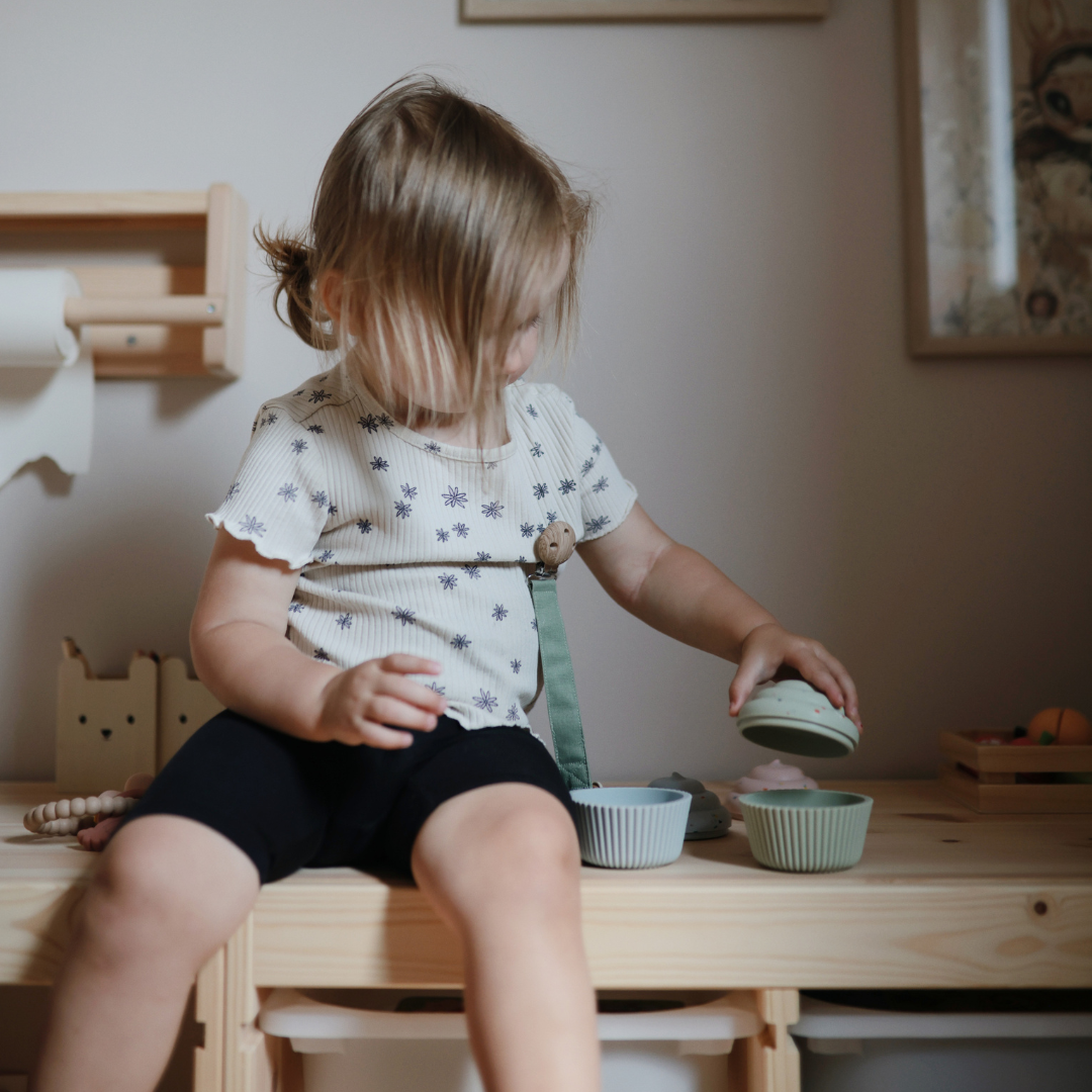 Mushie muffinforma játék