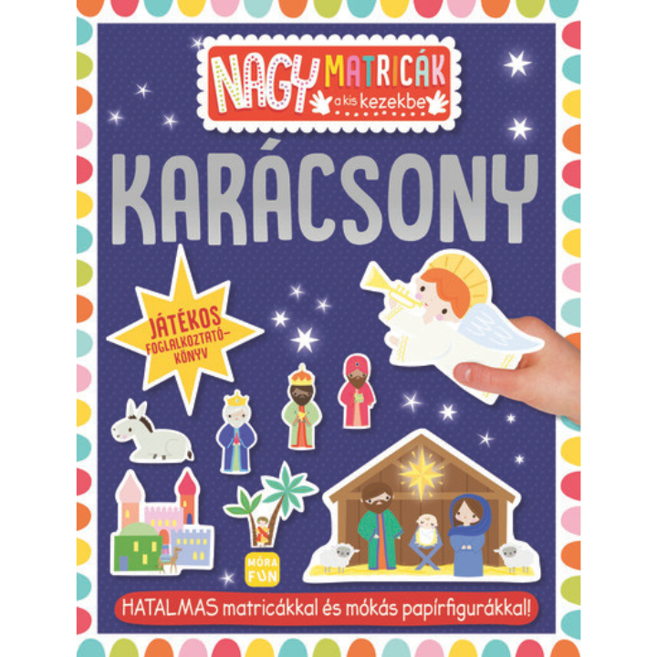 Nagy matricák a kis kezekbe - Karácsony