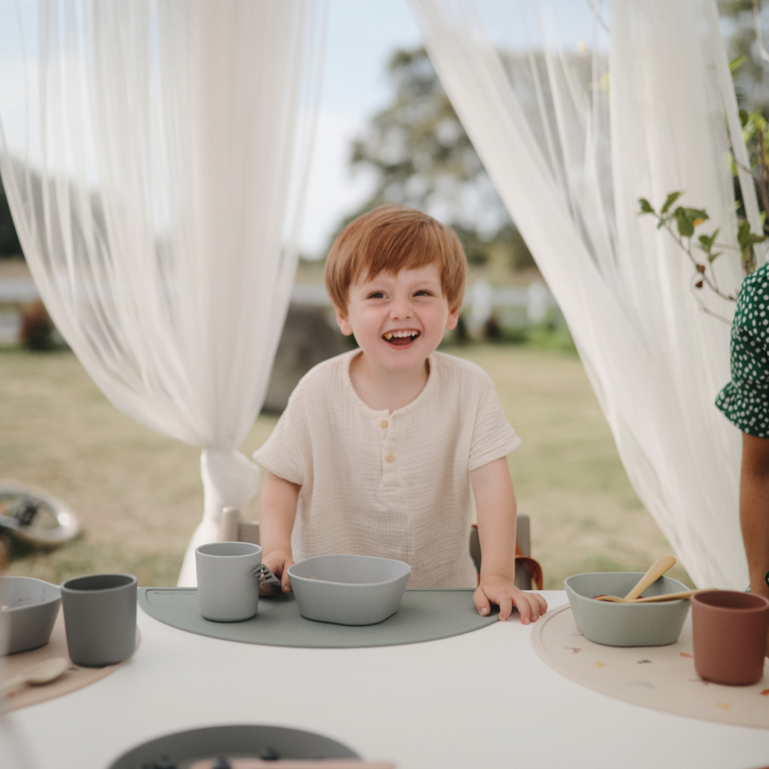 Négyzetes mélytányér - alkonyat