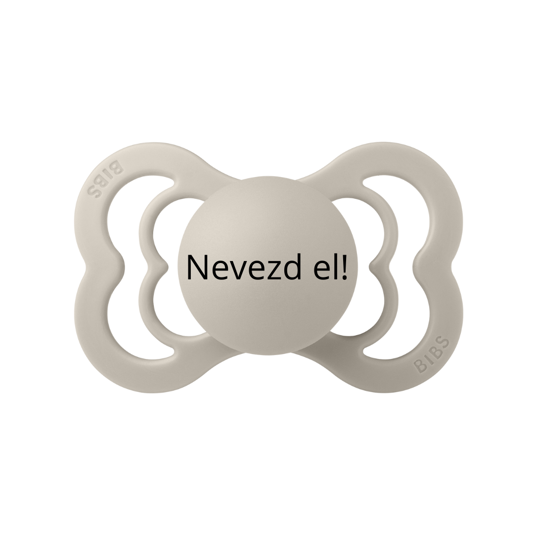 Nevesített BIBS Supreme cumi - homok