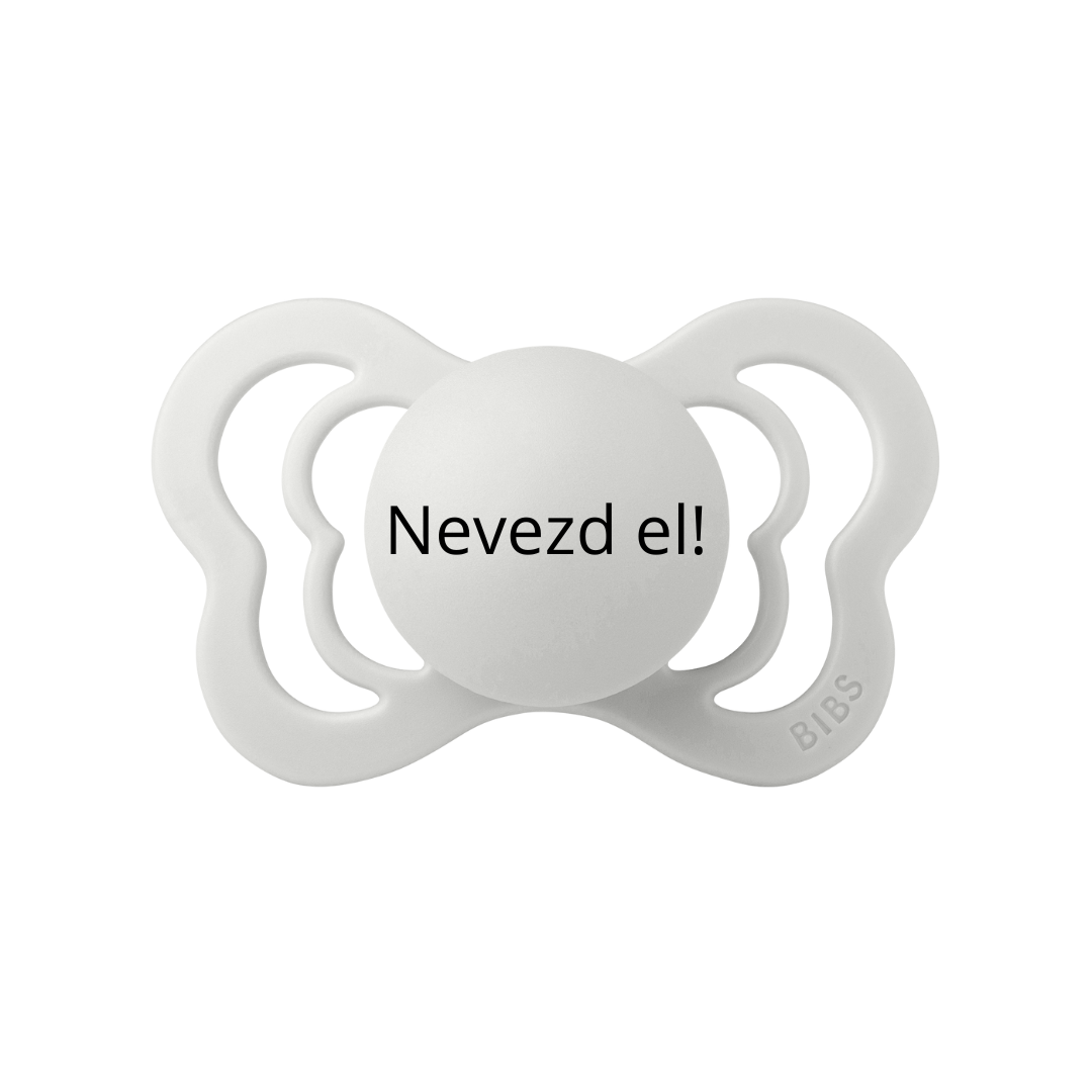 Nevesített BIBS Couture cumi - harmat