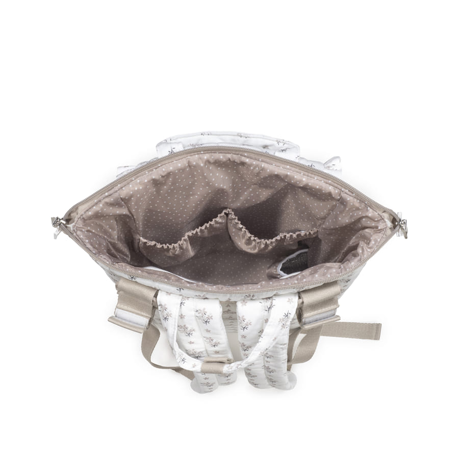 Pelenkázó hátizsák - Botton (Virágos)