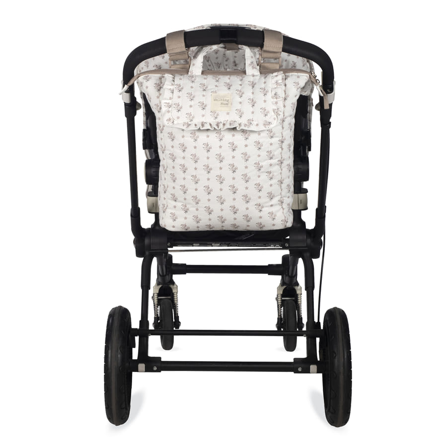 Pelenkázó hátizsák - Botton (Virágos)