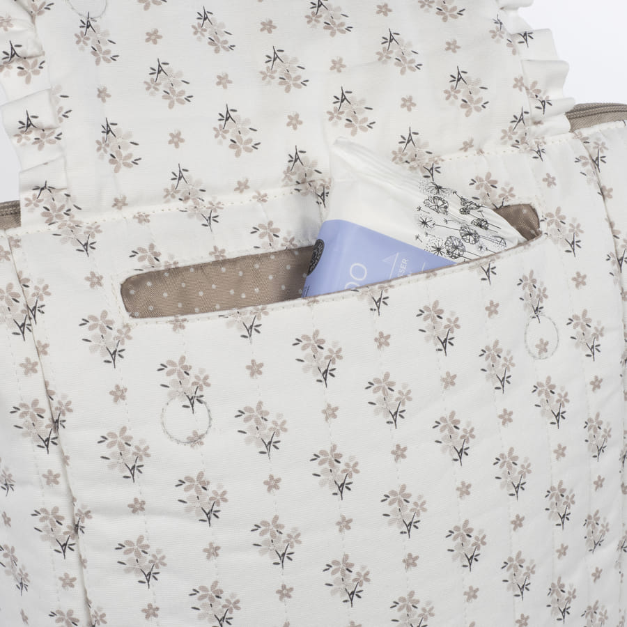 Pelenkázó hátizsák - Botton (Virágos)