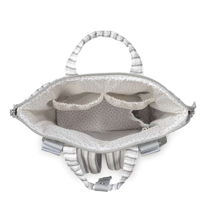 Pelenkázó hátizsák - Botton (Csíkos)