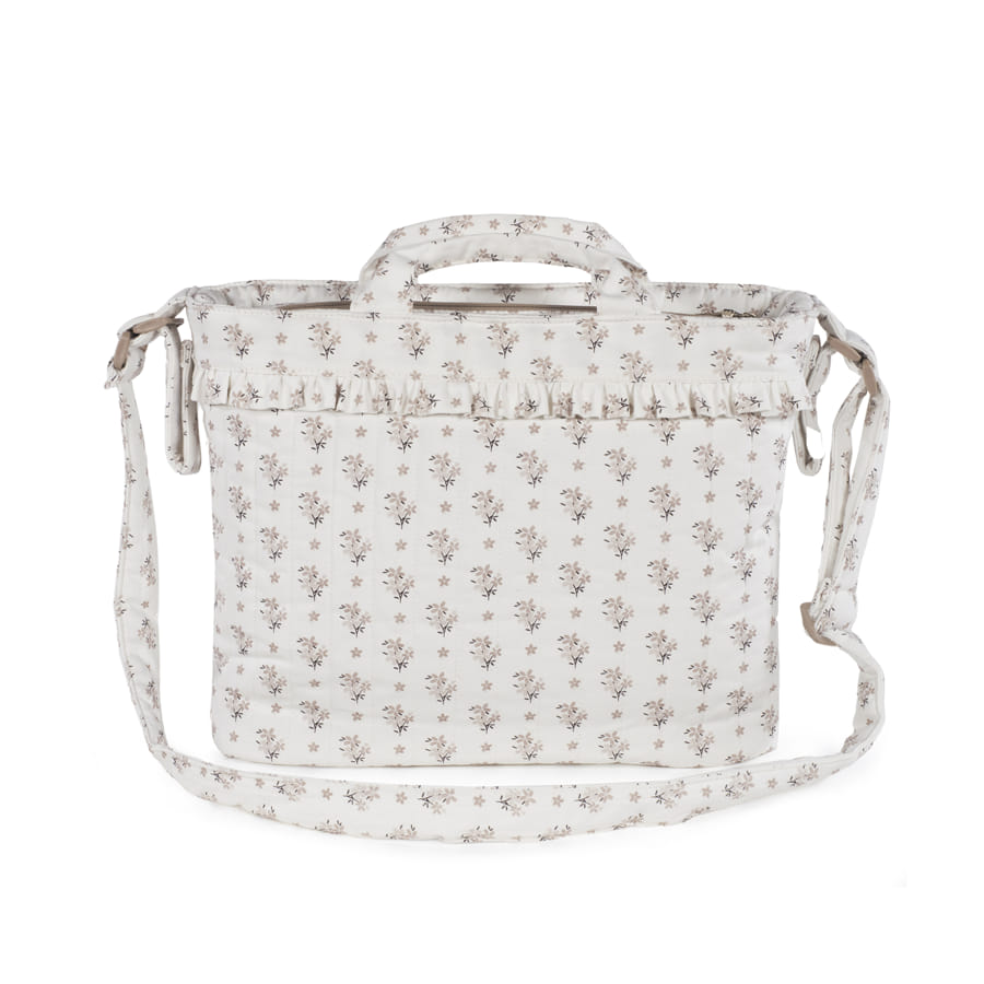 Pelenkázó táska - Botton (Virágos)