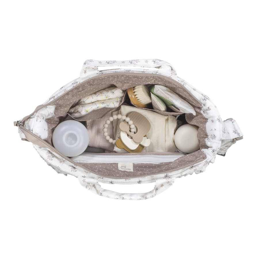 Pelenkázó táska - Botton (Virágos)