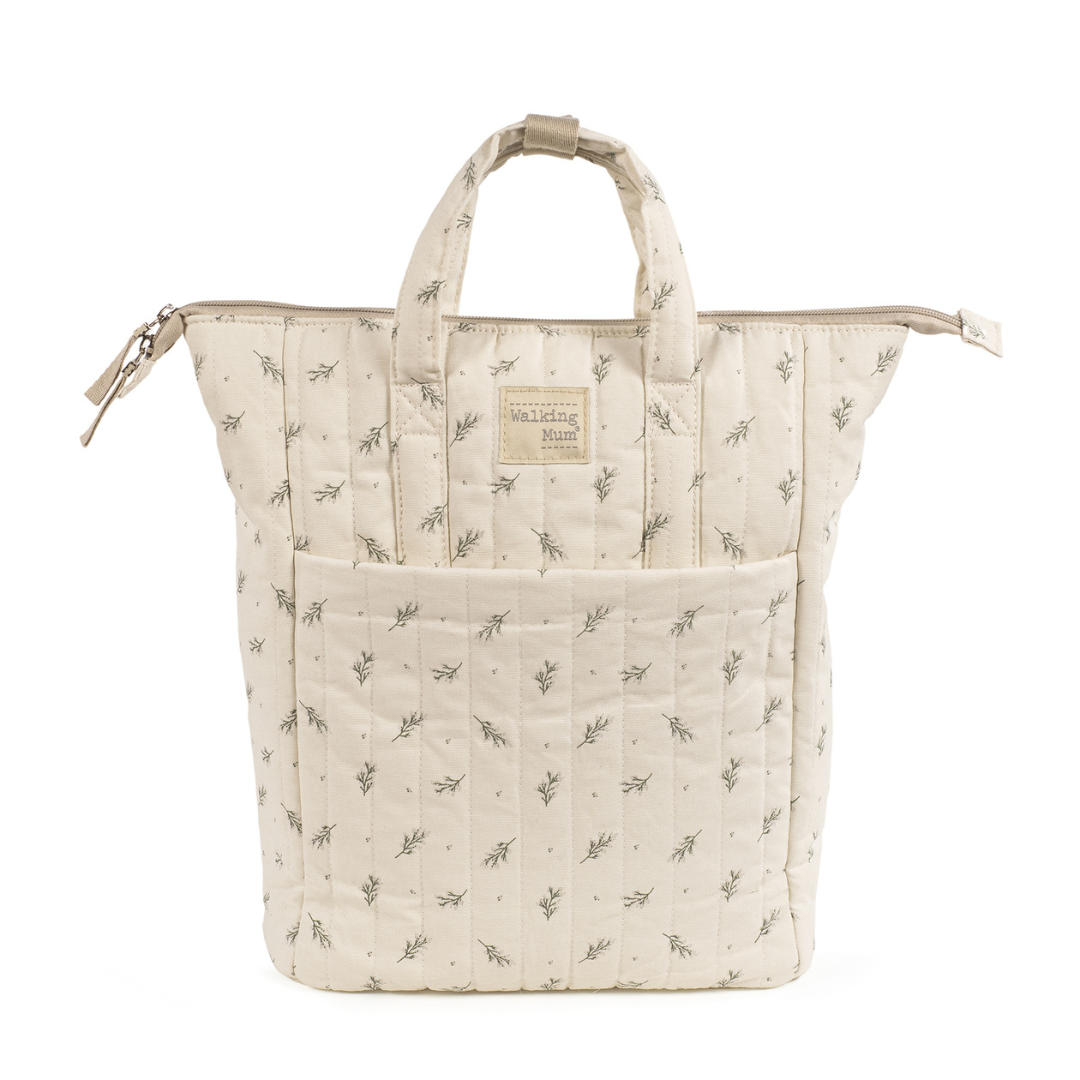 Pelenkázó hátizsák - Mimóza (Zöld)