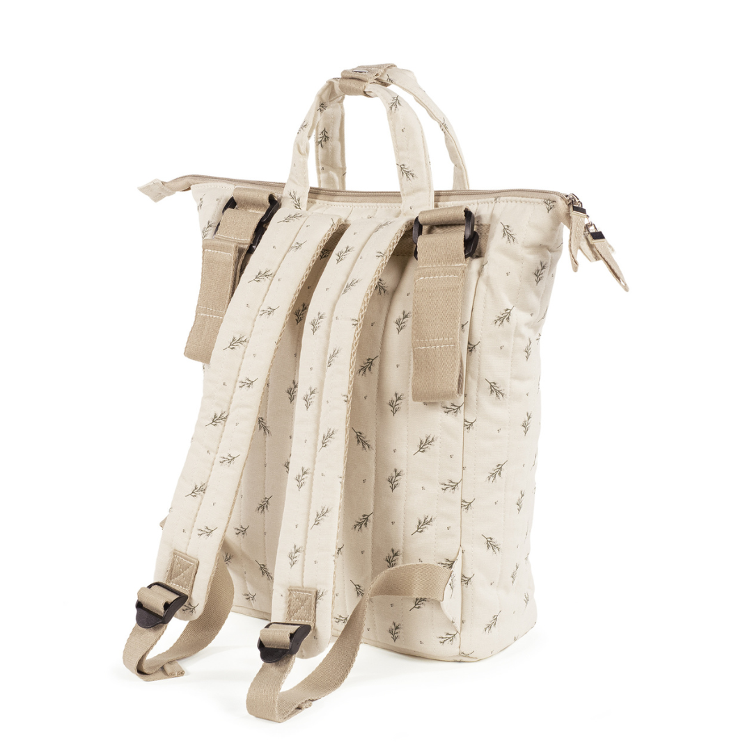 Pelenkázó hátizsák - Mimóza (Zöld)