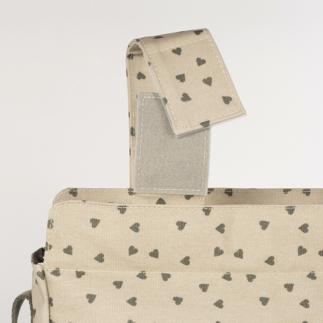 Pelenkázó táska - Csupaszív (Olíva)