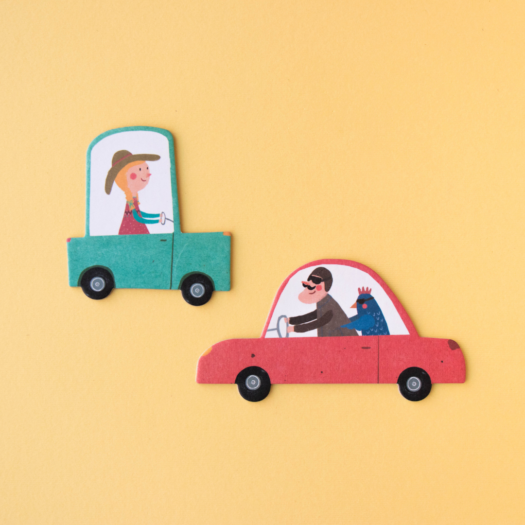 Pippadu keresd autós puzzle gyerekeknek