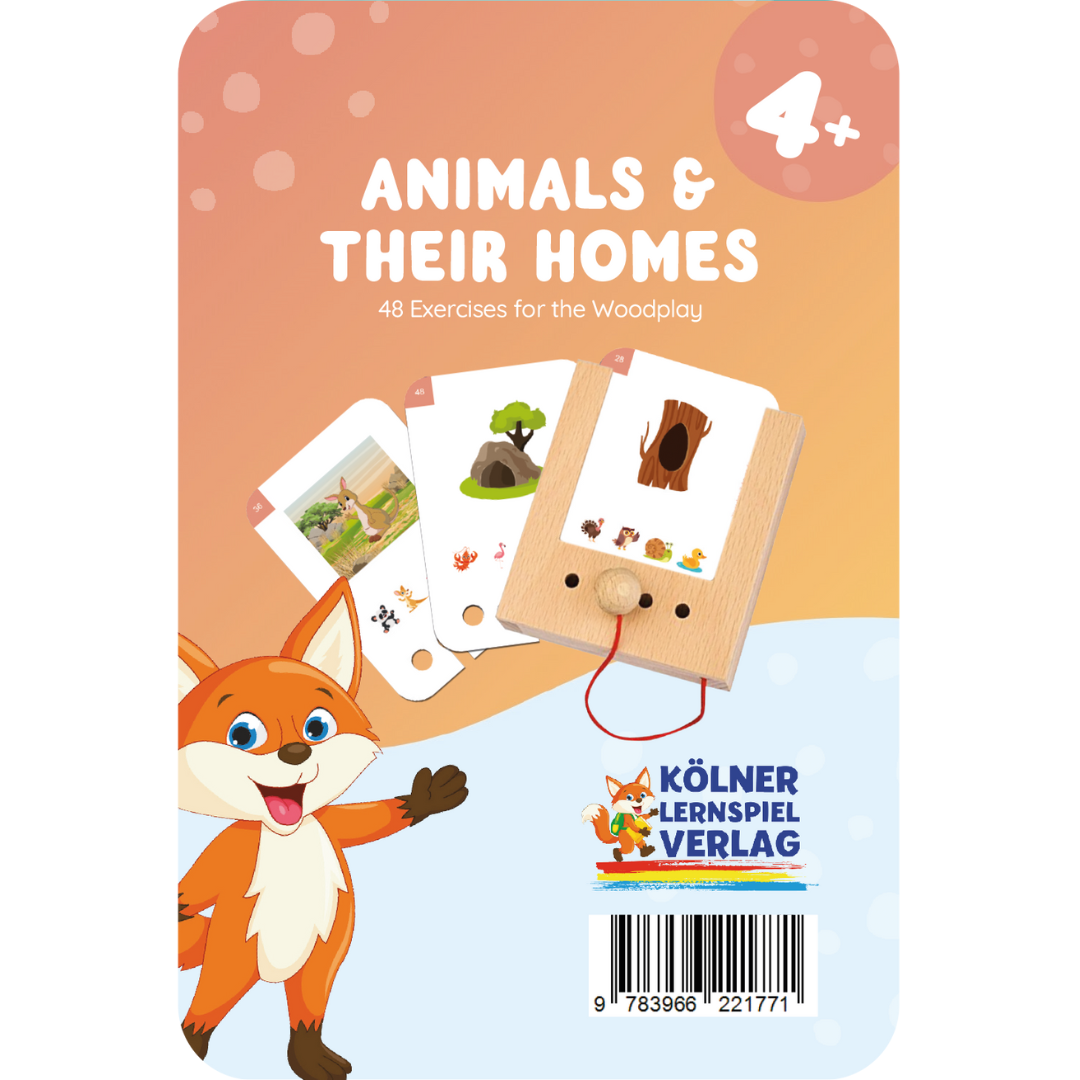 Puncho kártyacsomag Állati otthonok - 4 éves kortól