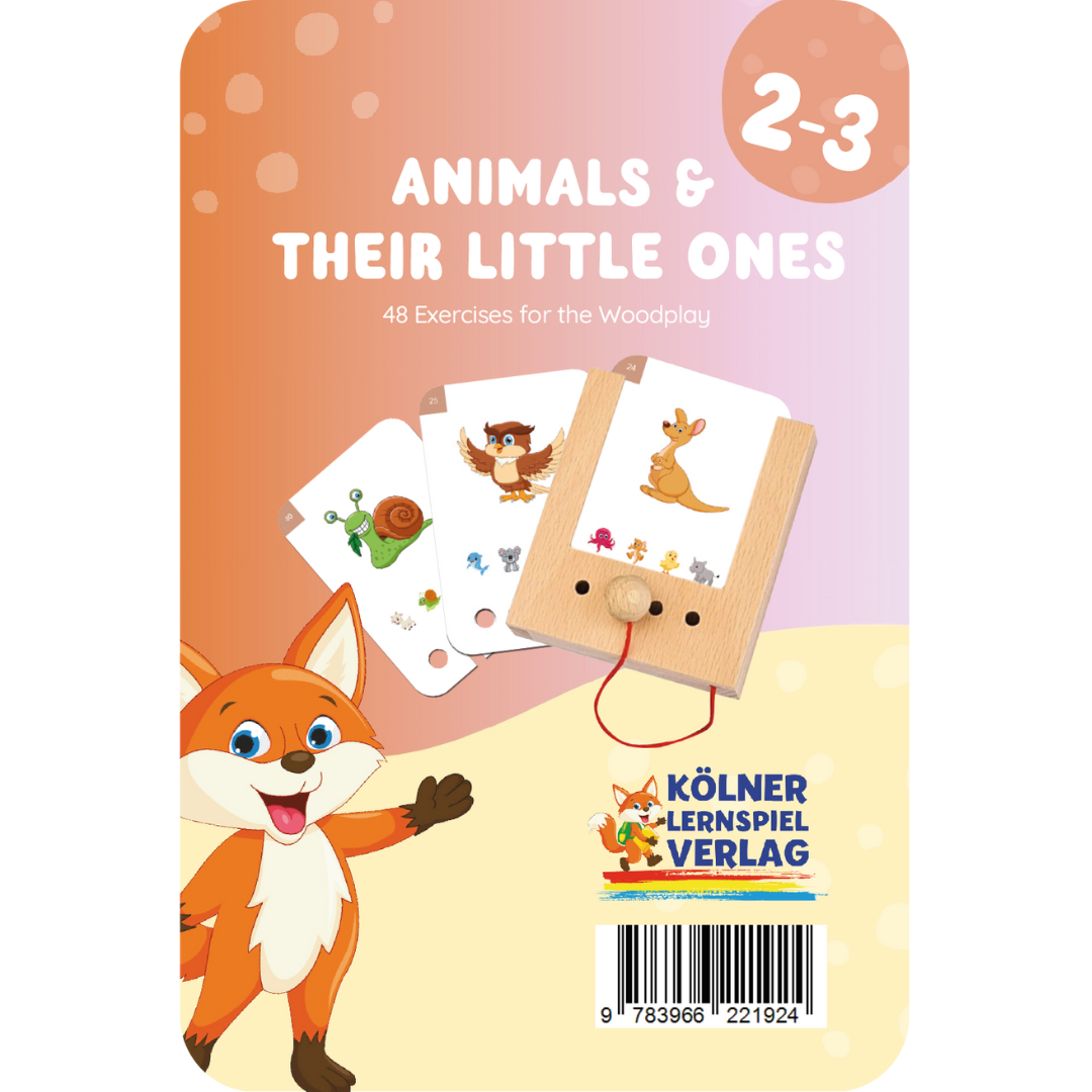 Puncho kártyacsomag Állatok és kicsinyeik - 2-3 éves kortól