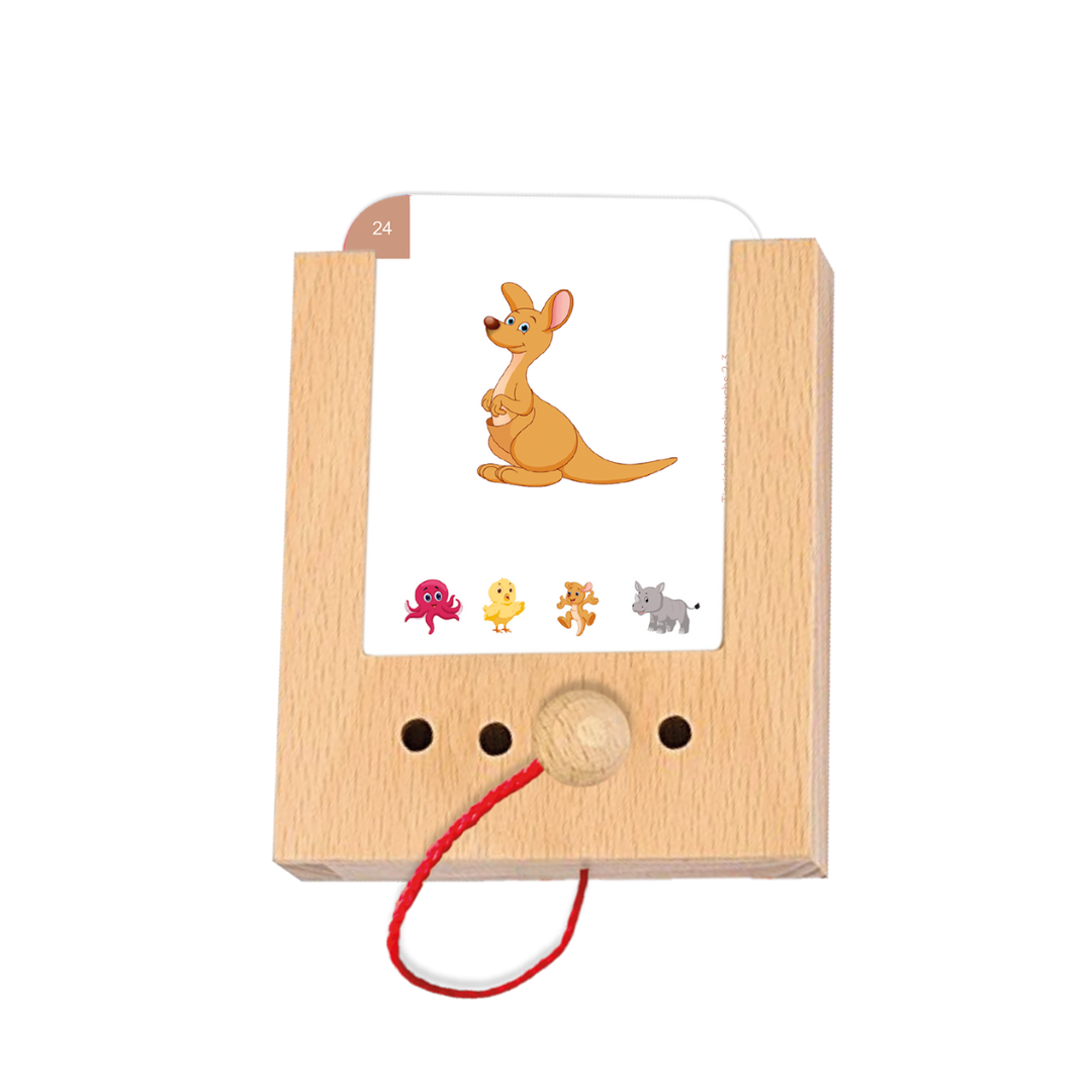 Puncho kártyacsomag Állatok és kicsinyeik - 2-3 éves kortól
