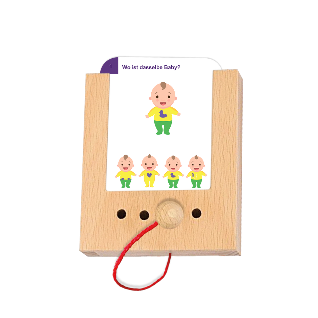 Puncho kiegészítő kártyacsomag fa tanulódobozhoz Első elgondolkodtató feladatok témában 3 éves kortól