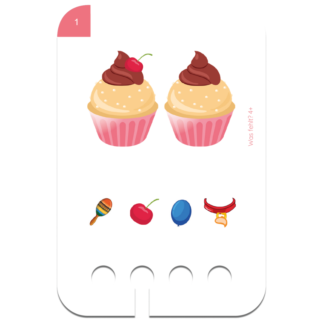 Kiegészítő kártyacsomag Puncho fa tanulódobozhoz: Mi hiányzik a képről? 4 éves kortól ajánlott