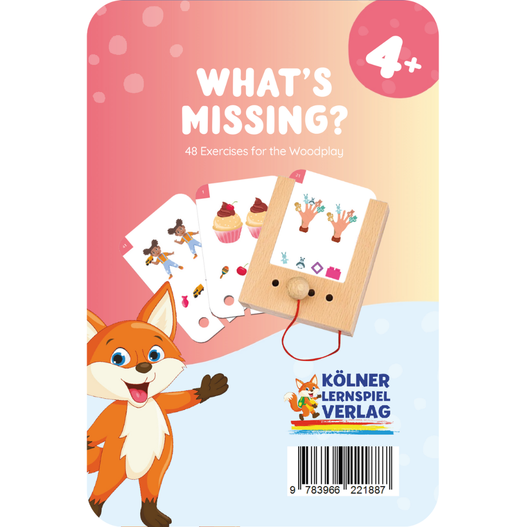 Puncho kártyacsomag Mi hiányzik? - 4 éves kortól