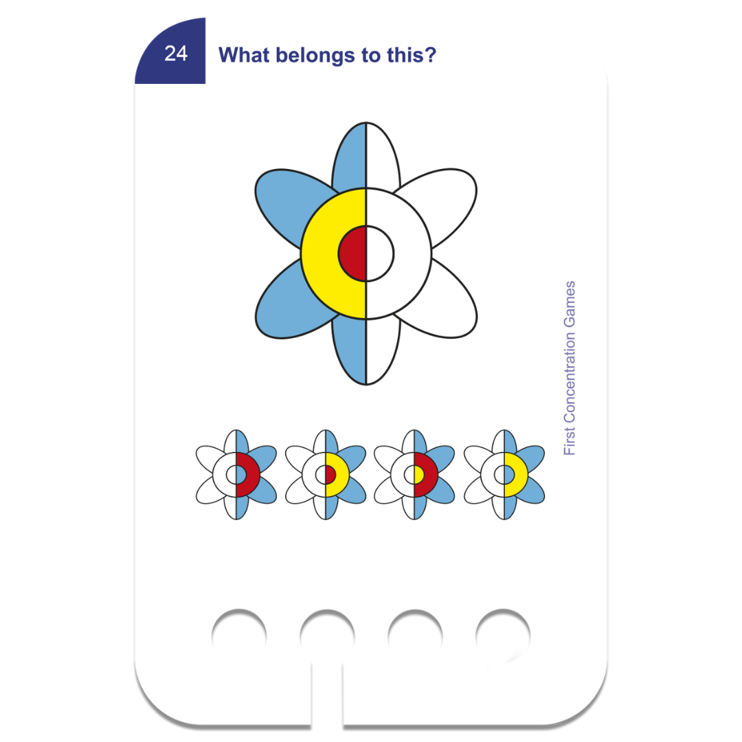 Kártyacsomag fa tanulódobozhoz: Első koncentrációs feladatok, Puncho