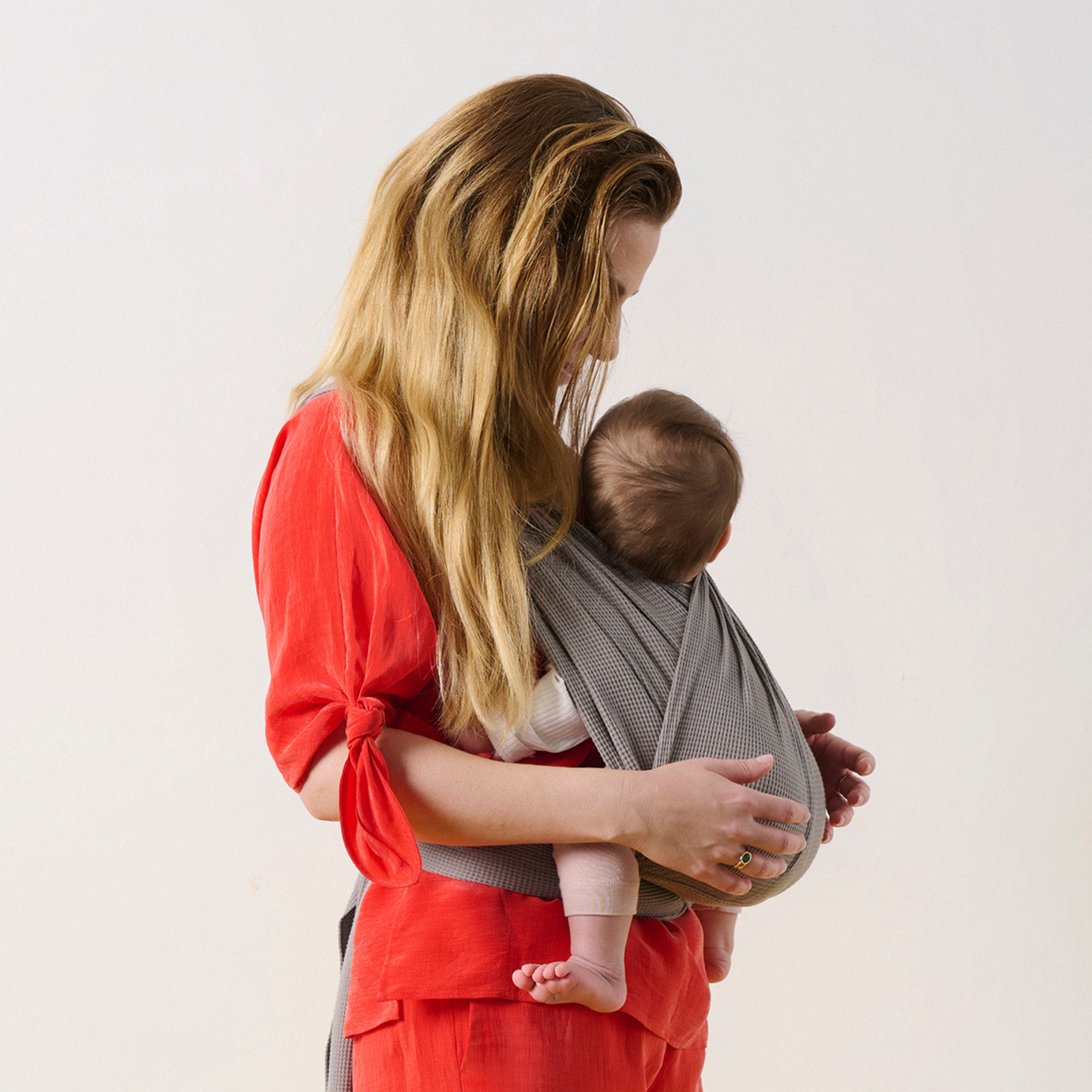 Elysé Rugalmas derékpántos kendő (Szürke)