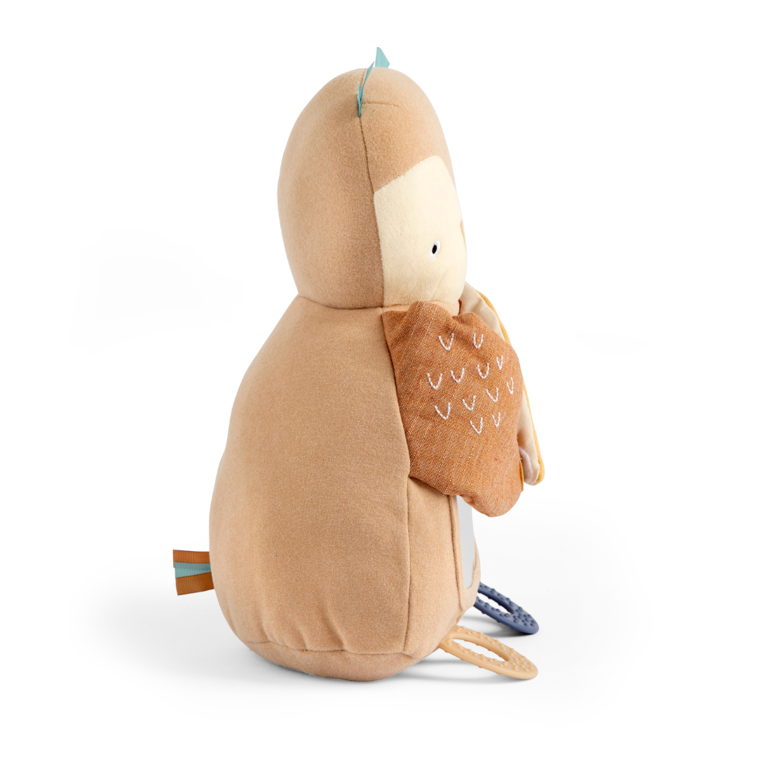 Sebra készségfejlesztő plüss játék bagoly - Blinky - pippadu