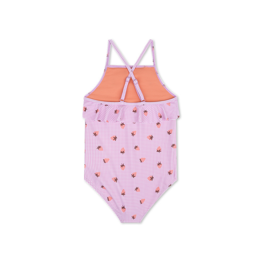 Swim Essentials fodros úszódressz - eper