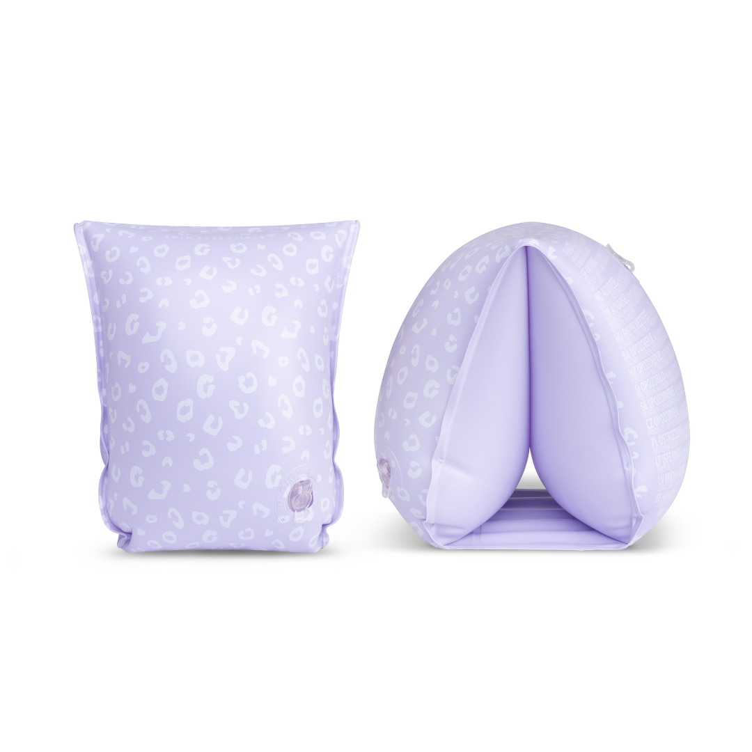 Swim Essentials karúszó - lila leopárd