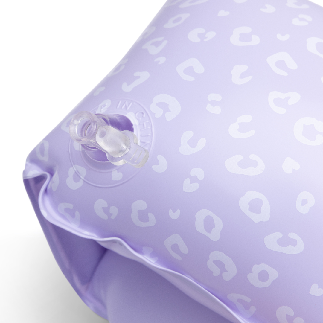 Swim Essentials karúszó - lila leopárd