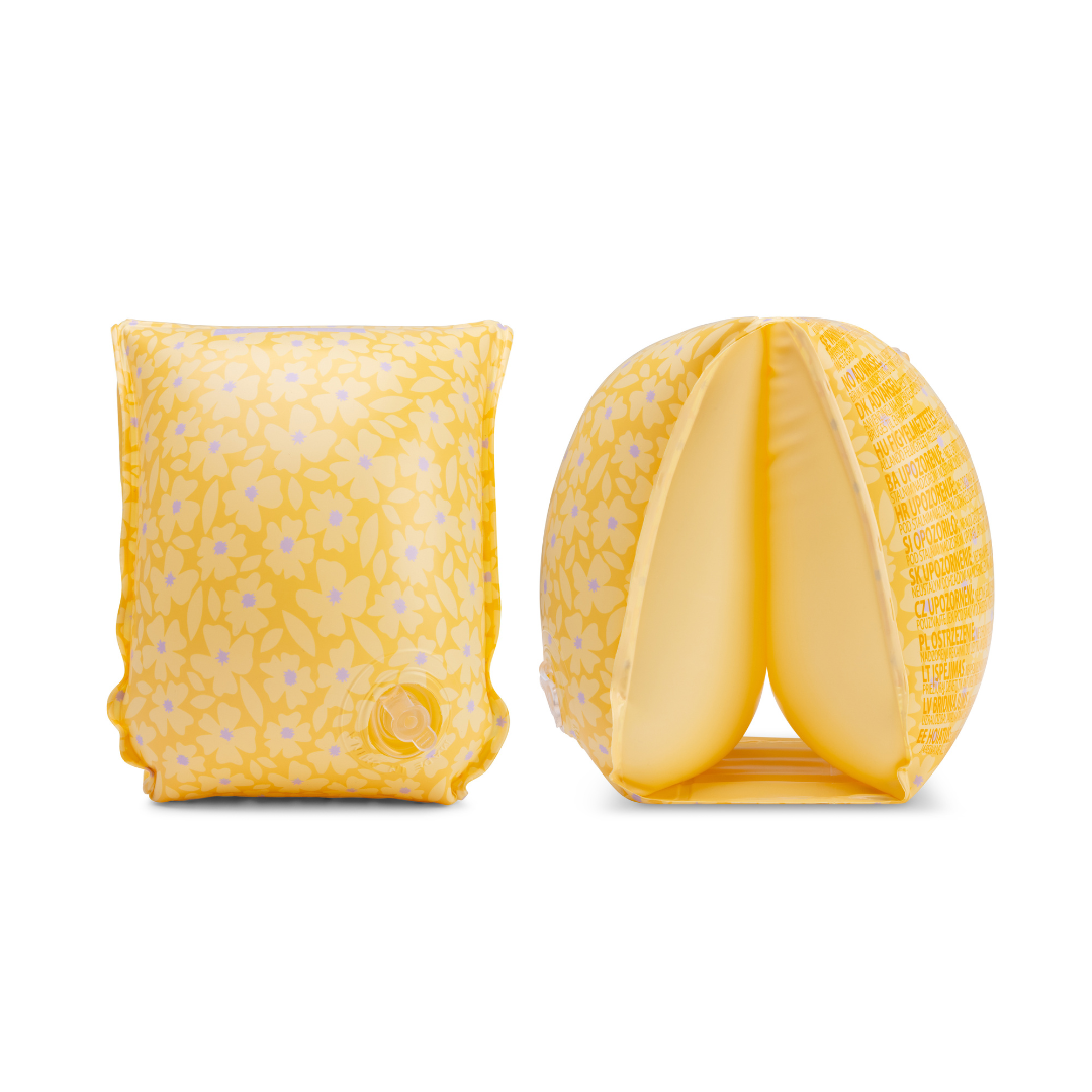 Swim Essentials karúszó - sárga virágos