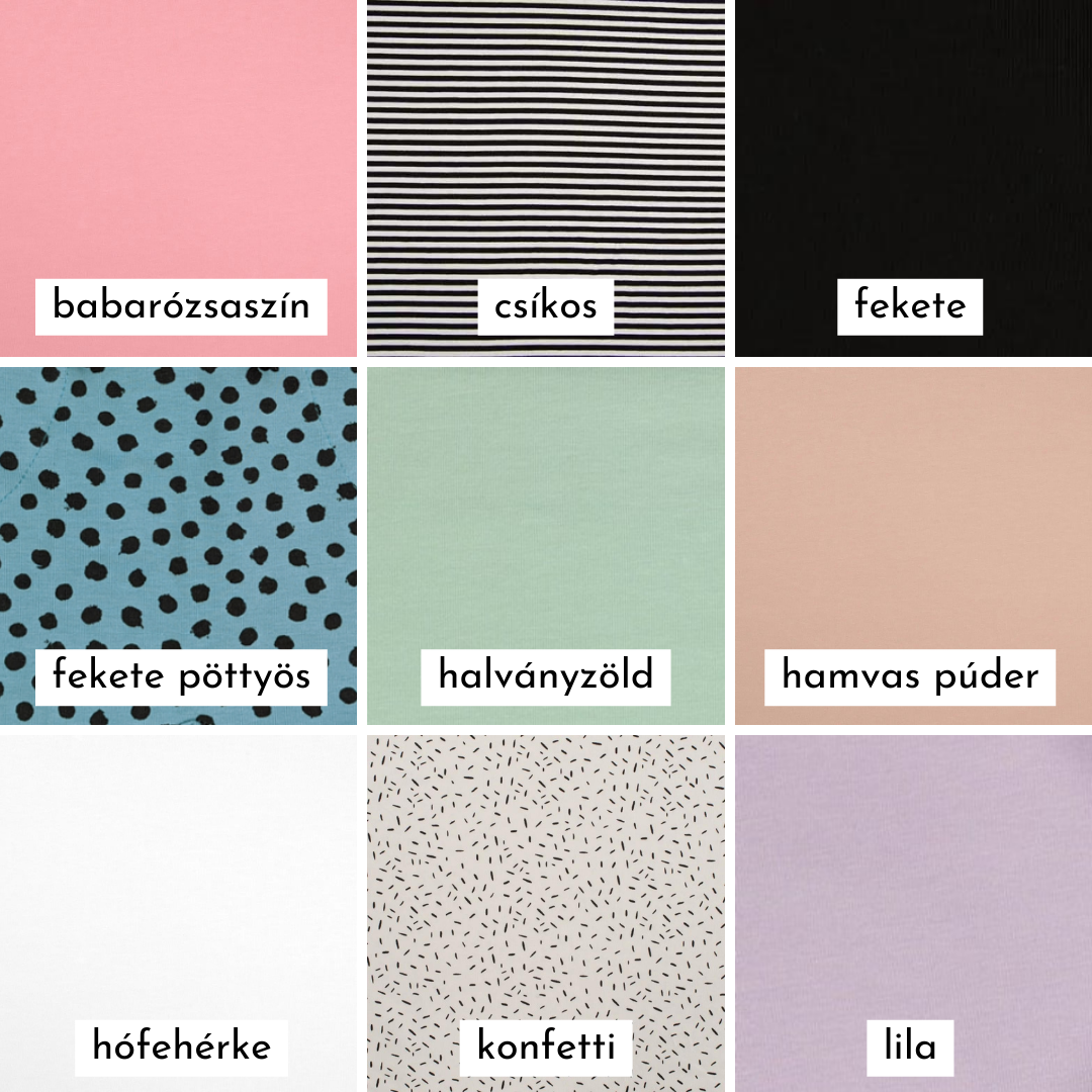 Satyka és dupla hajpánt - választható színekben - pippadu 1. oldal