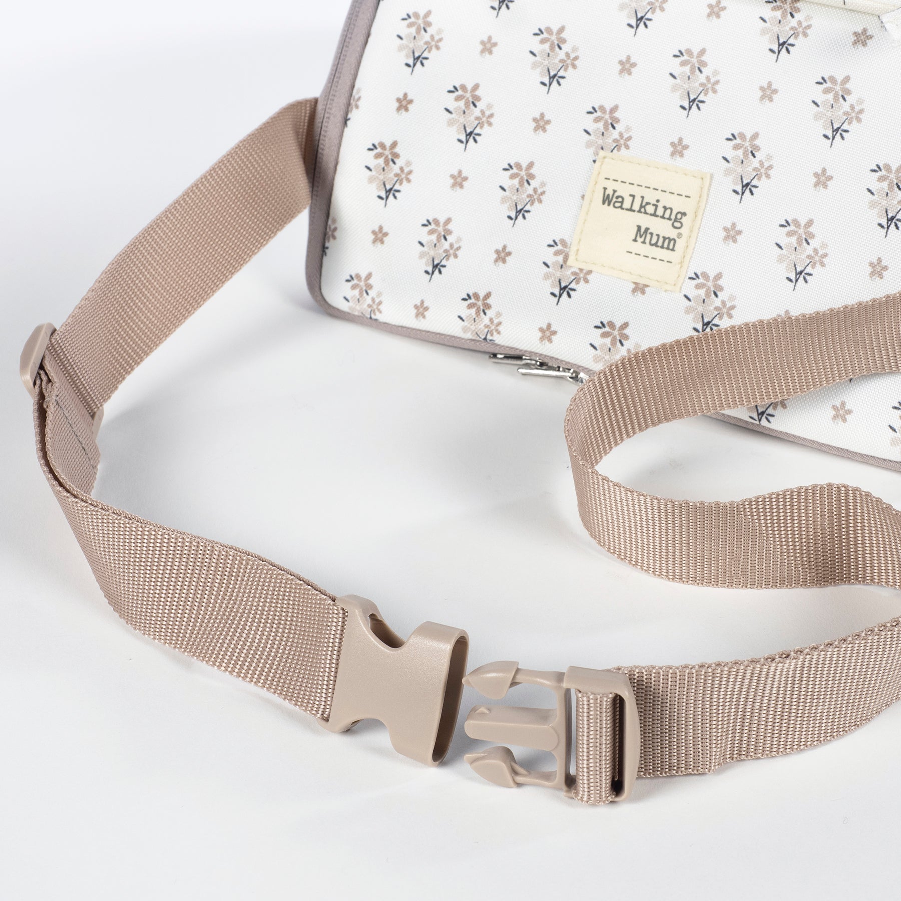 Hordozható textil székmagasító - Botton (Virágos)