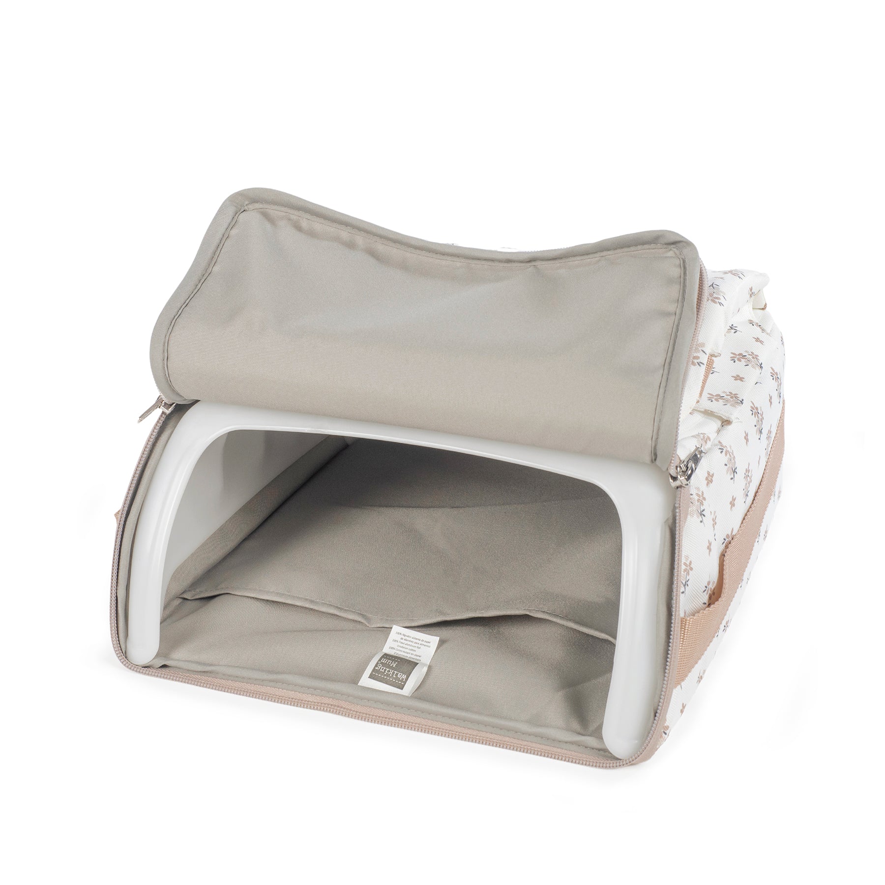 Hordozható textil székmagasító - Botton (Virágos)