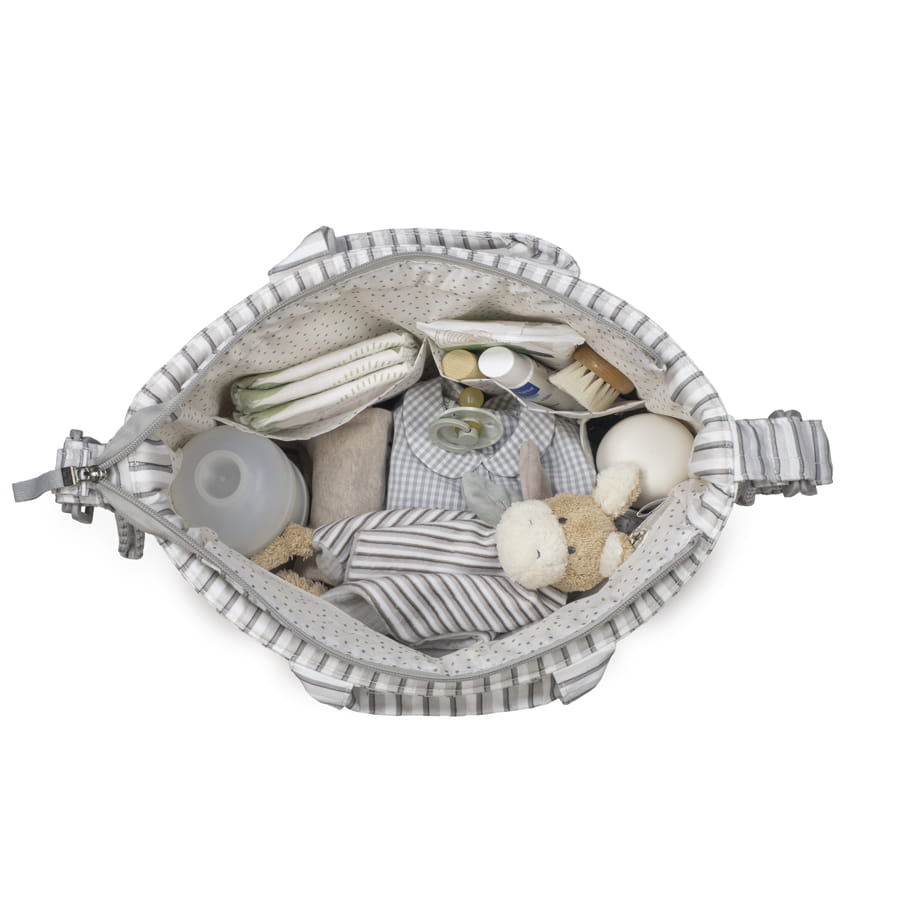 Pelenkázó táska - Botton (Csíkos)