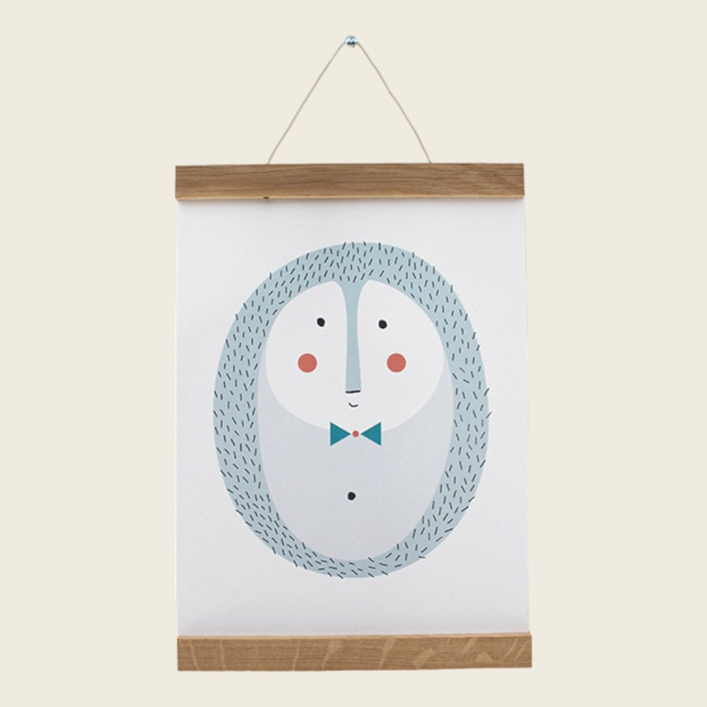 ava&yves gyerekszoba poszter - Sündisznó (A4)