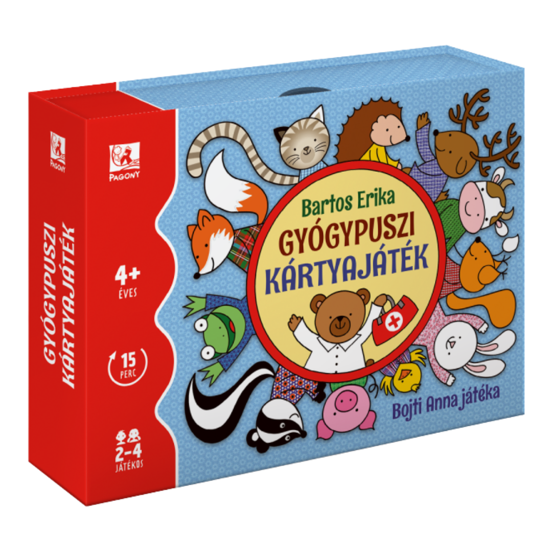 Bartos Erika Gyógypuszi kártyajáték Bojti Anna játéka