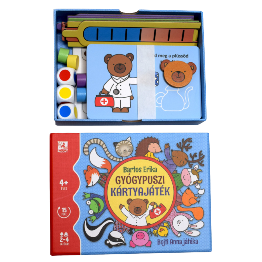 Gyógypuszi kártyajáték Bartos Erika - Bojti Anna