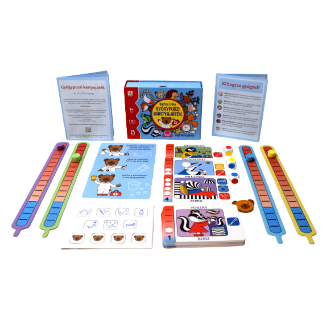 Bartos Erika Gyógypuszi kártyajáték Bojti Anna játéka