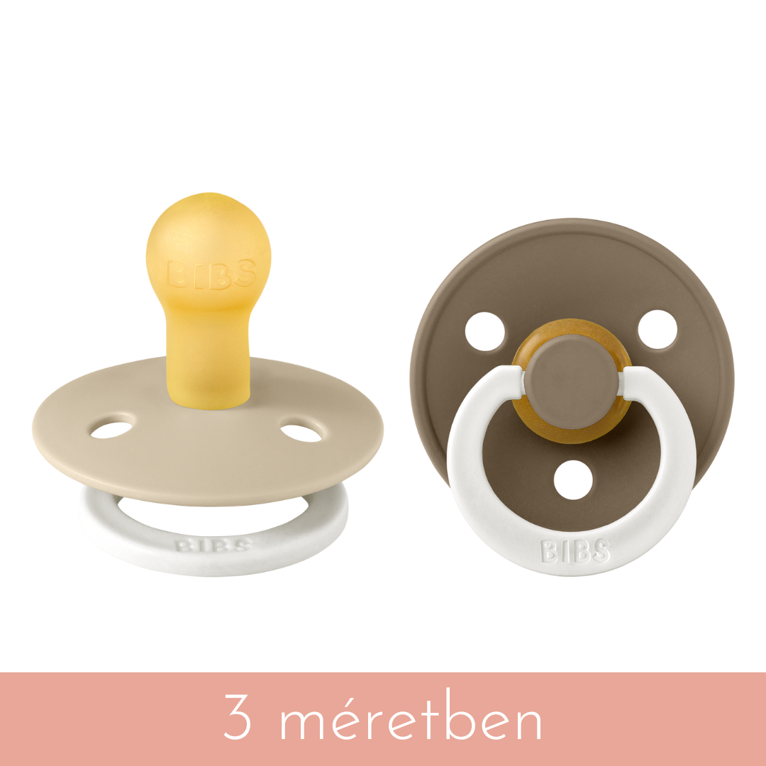 BIBS Colour - esti vanília/esti tölgy (2 db)