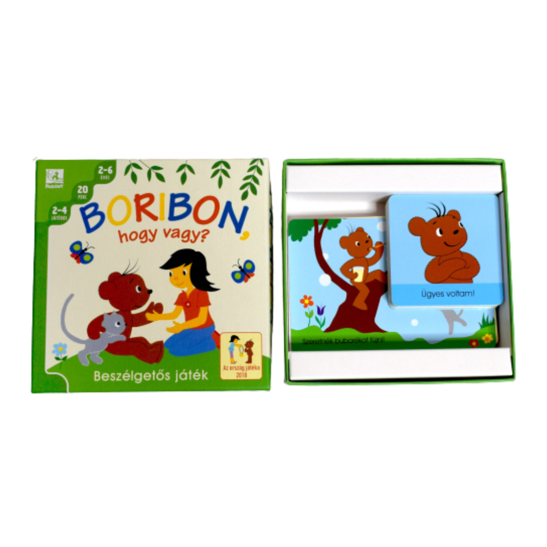 Boribon, hogy vagy? beszélgetős játék Marék Veronika kedves szereplőivel