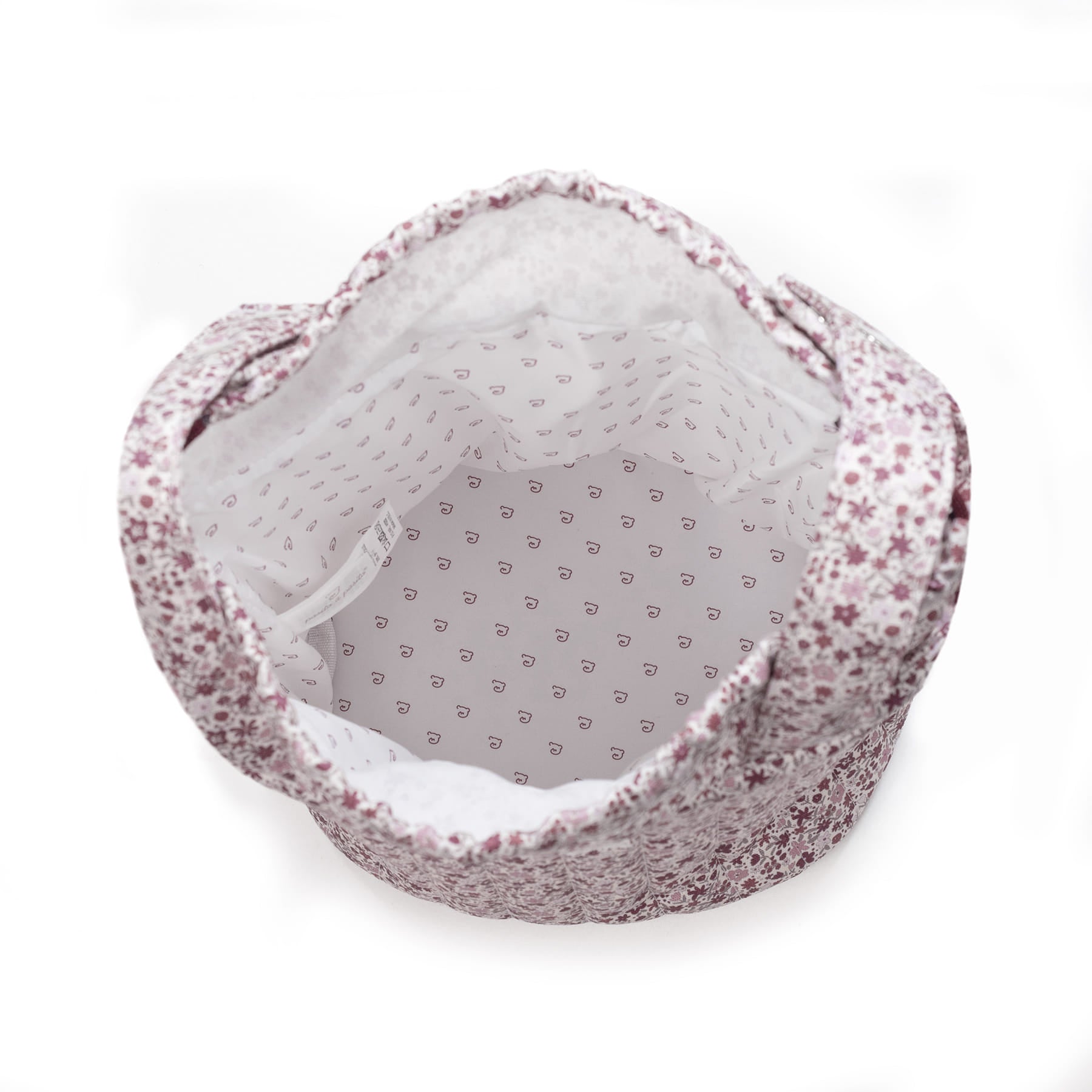 Cherry virágmintás kézitáska jól rendszerezhető, belső zsebekkel