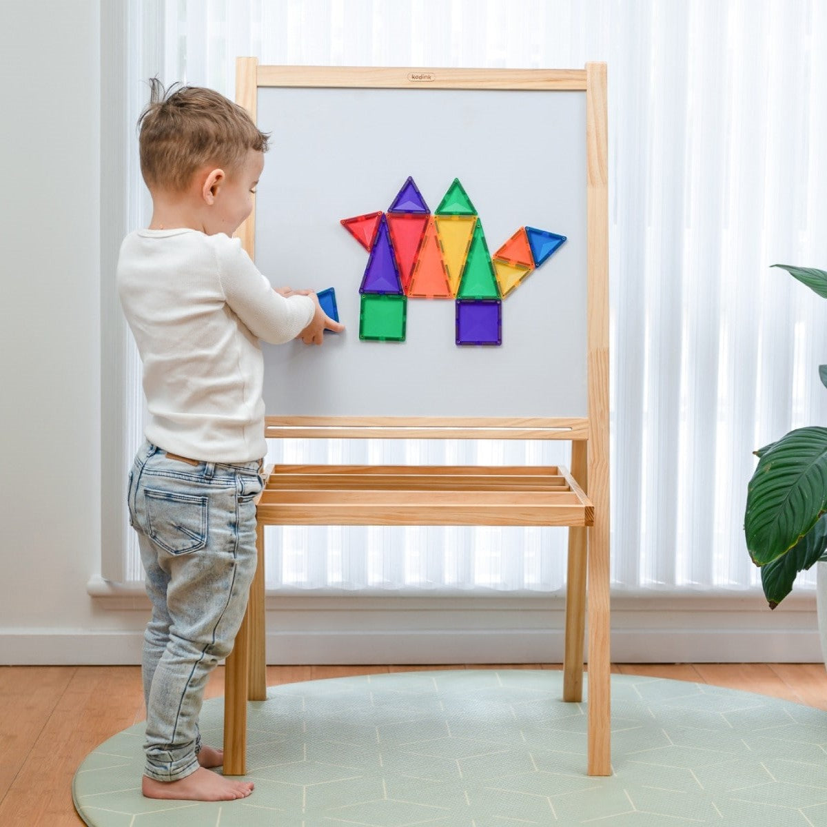 CONNETIX mágneses építőjáték (szivárvány) - Mini Pack (24 db)