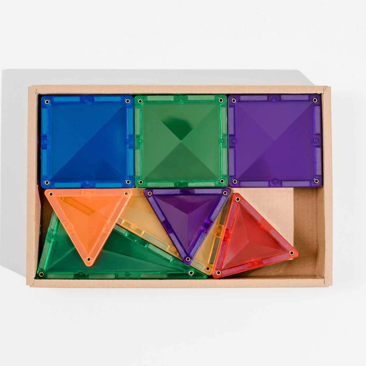 CONNETIX mágneses építőjáték (szivárvány) - Mini Pack (24 db)