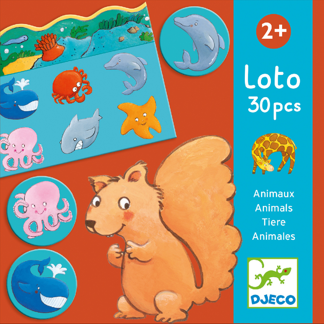 Djeco Négy évszak (4 saisons) képes lottó termékfotó