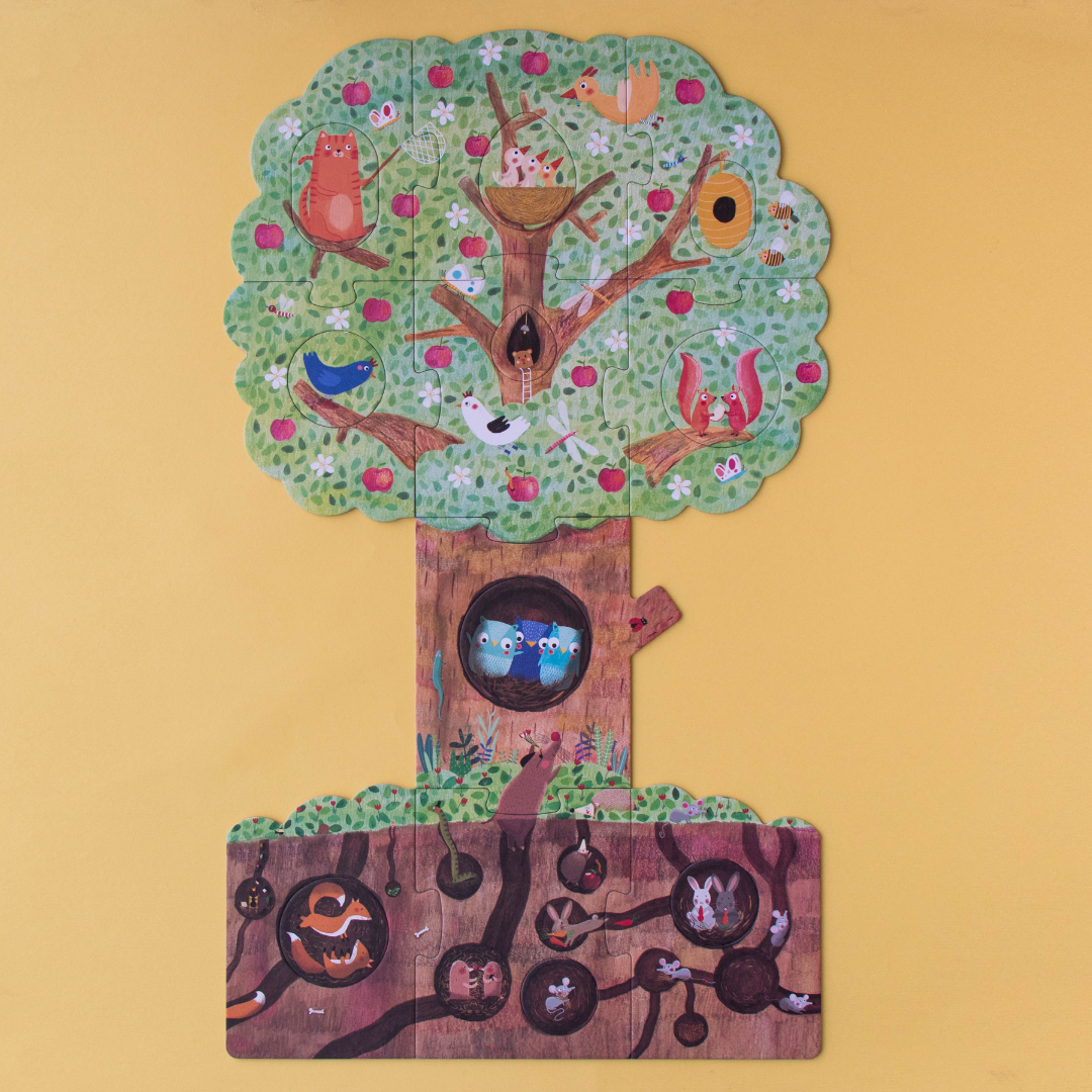 Én kis almafám kirakó gyerekjáték a Pippadu polcain a londji márkától